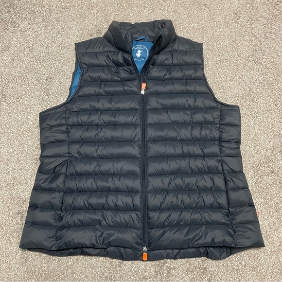 Women’s Save the Duck Ultra Light Synthetic Down Vest Size 2X - Picture 1 of 4